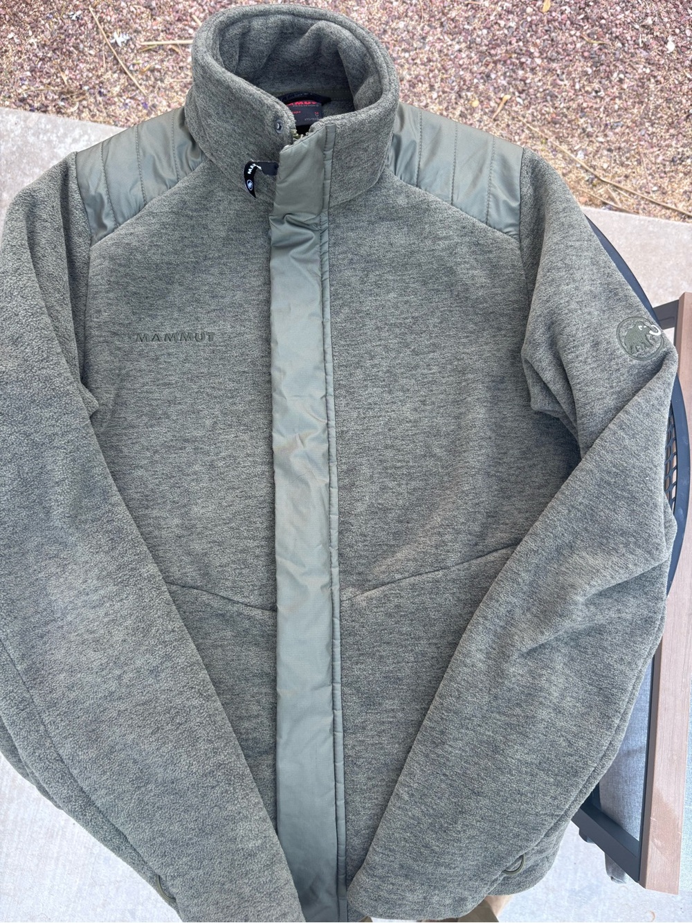 Mammut Innominata Polartec Jacket - Men's Medium green zipper jacket